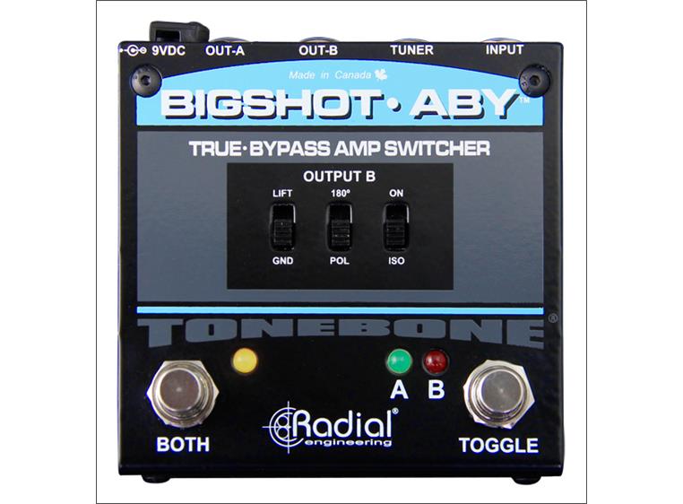 Tonebone BigShot ABY True-bypass switcher